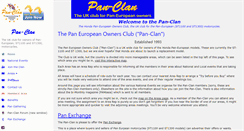 Desktop Screenshot of pan-clan.org